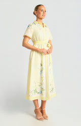 Lori Shirt Dress -Butter Floral