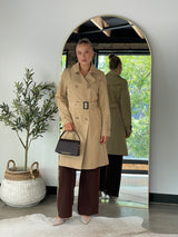 Atlas Trench Coat - Camel