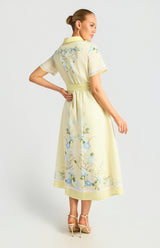 Lori Shirt Dress -Butter Floral