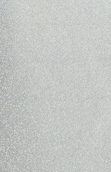 Estelle Metalic Mesh Midi Dress - Silver