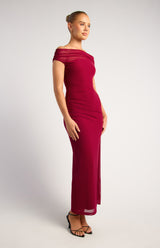 Jessie Sultry Maxi Dress - Red