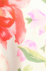 Gina Summer Midi Dress - Floral