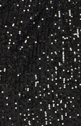 Amarni Sequin Dress- Black - First Design