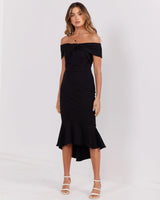 Ariana Dress - Black - First Design