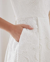 Arlo Dress - White - First Design