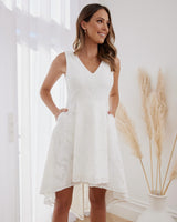 Arlo Dress - White - First Design