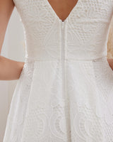 Arlo Dress - White - First Design