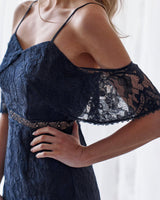 Babylon Dress in Navy - First Design