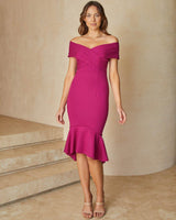 Brienne Dress - Fuchsia - First Design