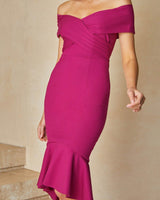 Brienne Dress - Fuchsia - First Design