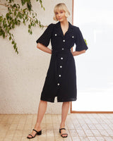 Calista Dress - Black - First Design