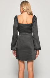 Callie Mini Dress - Black - First Design