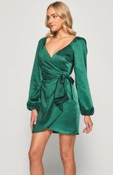 Callie Mini Dress - Emerald - First Design