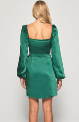 Callie Mini Dress - Emerald - First Design