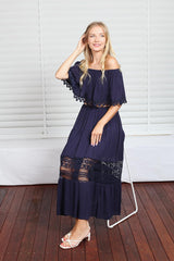 Casey Maxi Dress - Navy - First Design