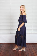 Casey Maxi Dress - Navy - First Design