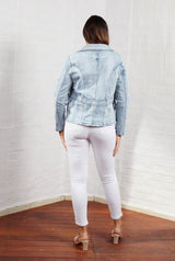 Cathia Demin Jacket - Blue - First Design