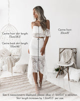 Celine Set Dress - White - First Design