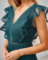 Chantelle Dress - Green - First Design