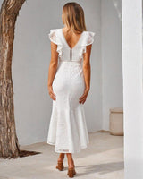 Chantelle Dress - White - First Design