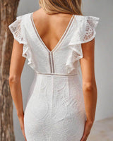 Chantelle Dress - White - First Design