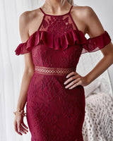 Connie Dress in Wine - First Design