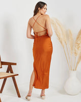 Diane Dress - Rust - First Design
