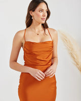 Diane Dress - Rust - First Design