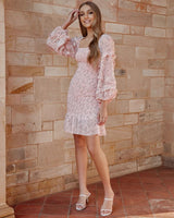 Elena Dress - Pink - First Design