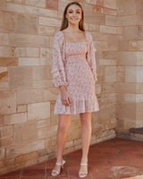 Elena Dress - Pink - First Design