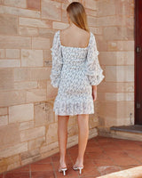 Elena Dress - White - First Design