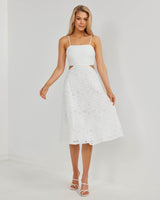 Emillia Dress - White - First Design