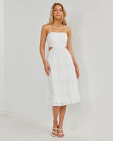 Emillia Dress - White - First Design