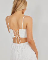 Emillia Dress - White - First Design