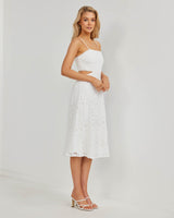 Emillia Dress - White - First Design