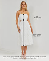 Emillia Dress - White - First Design