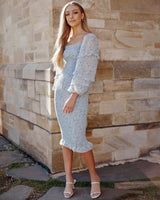 Ena Dress - Baby Blue - First Design