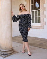 Ena Dress - Black - First Design