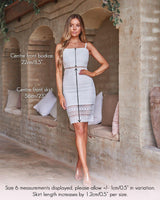 Erin Dress In White - First Design
