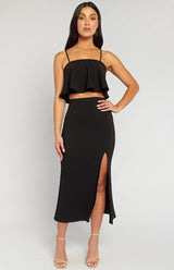 Festive Set Dress - Black - First Design