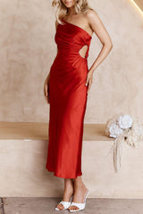 Focus Dress- Red - First Design