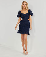Gianna Dress- Navy - First Design