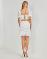 Gianna Dress - White - First Design