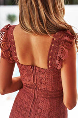 Giselle Dress In Mauve - First Design