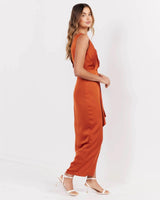 Goddess Dress- Rust - First Design