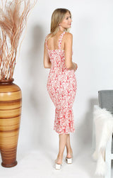Harriet Dress - Pink Floral - First Design