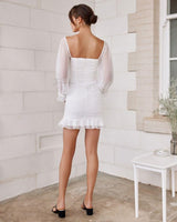 Harriette Dress - White - First Design