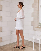 Harriette Dress - White - First Design
