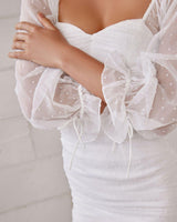 Harriette Dress - White - First Design