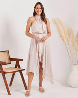 Kat Dress - Champagne - First Design